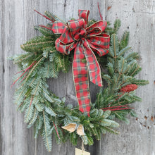 Load image into Gallery viewer, Natural Evergreen Wreath