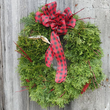 Load image into Gallery viewer, Natural Evergreen Wreath