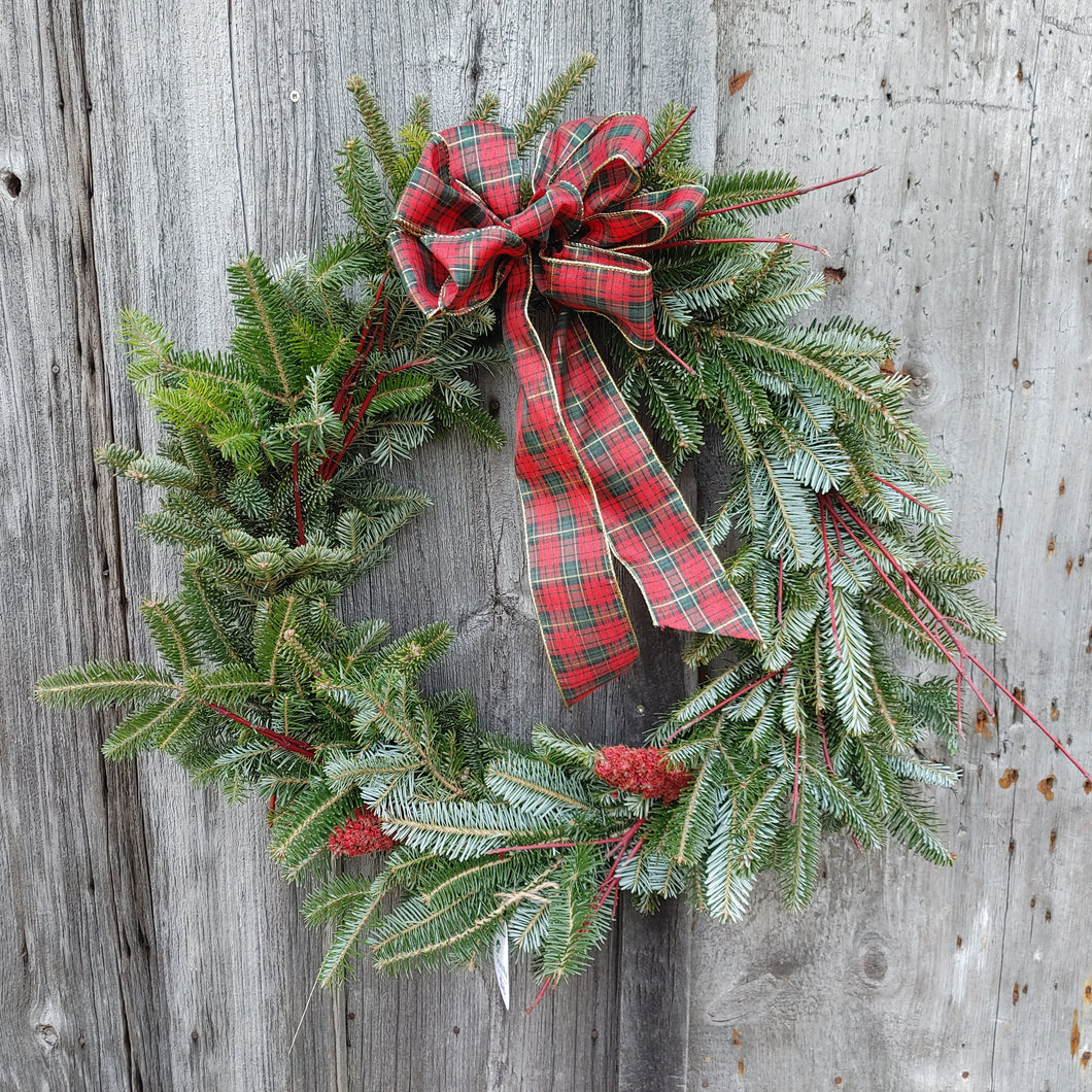 Natural Evergreen Wreath