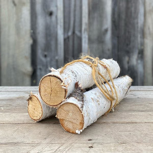 Decorative Birch Log Bundle